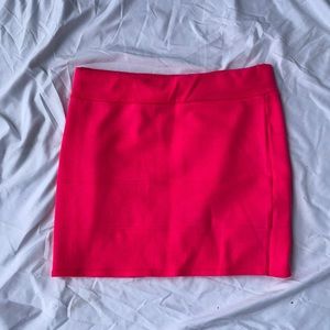 Hot Pink Mini Skirt